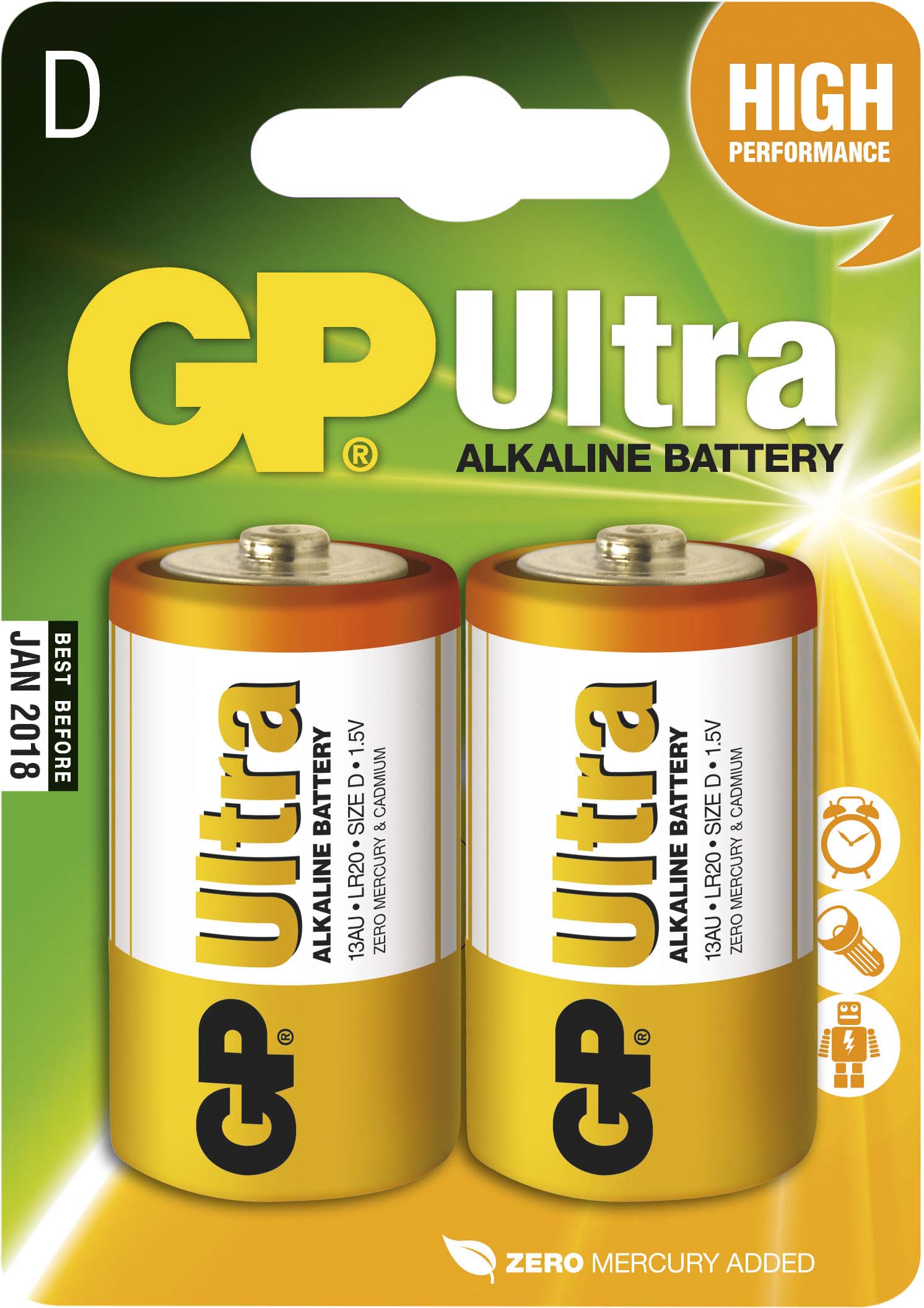 Blister 2 piles d GOLDENPOWER - 02469