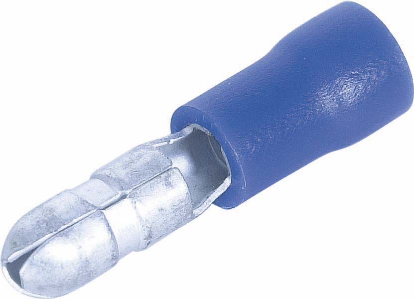 10 cosses cylindriques m4 bleu - 1684010