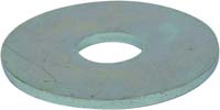 Sachet 10 rondelle plate extra large ll zingue nfe 25513 diam 36 ext/diam 10 int - 2661710