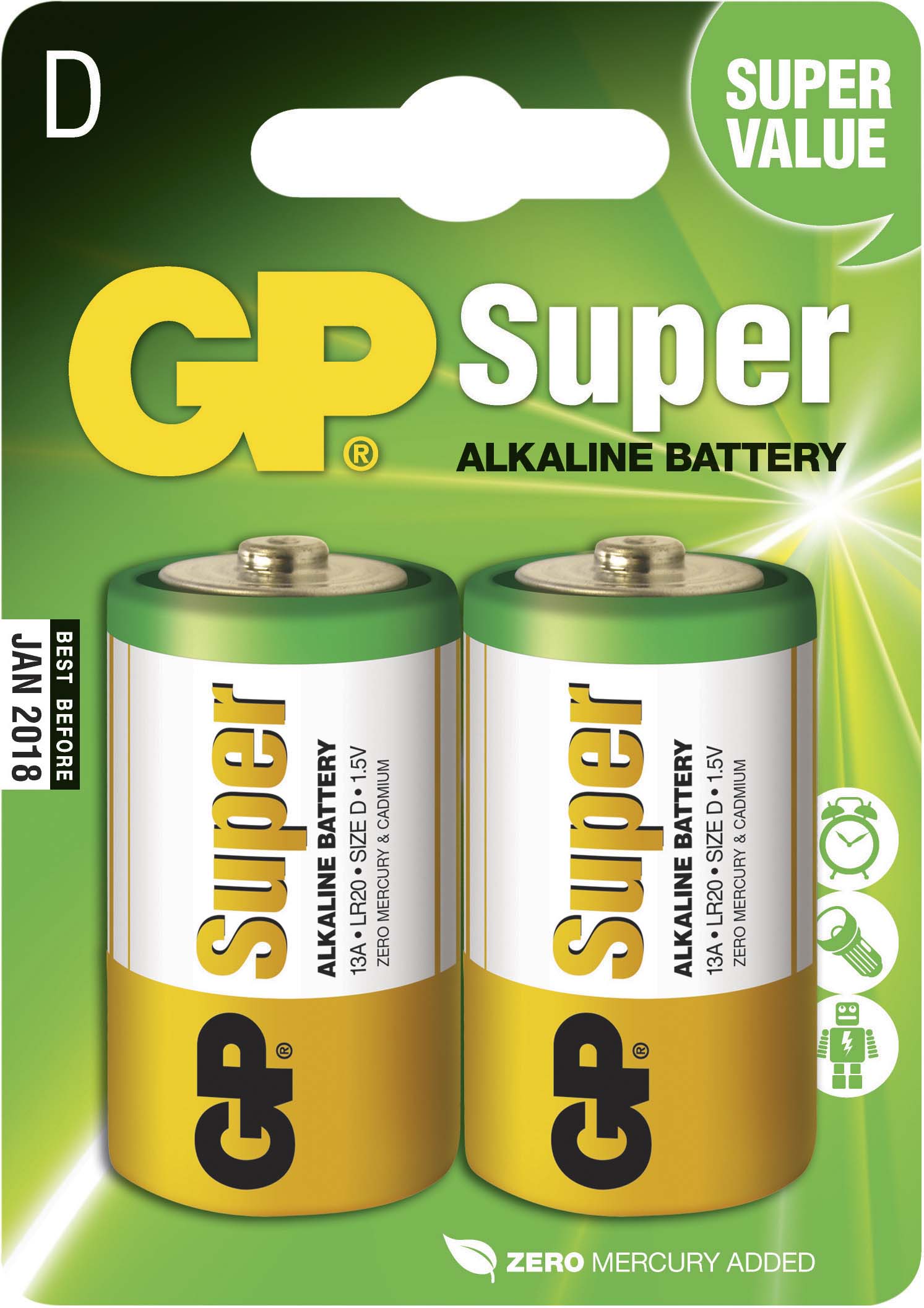 Blister 2 piles d GOLDENPOWER - 02463