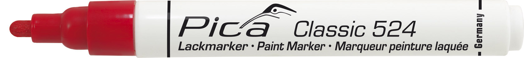 Marqueur pica classic 524 industry paint marker rouge PICA - 52440