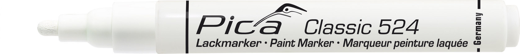 Marqueur pica classic 524 industry paint marker blanc PICA - 52452