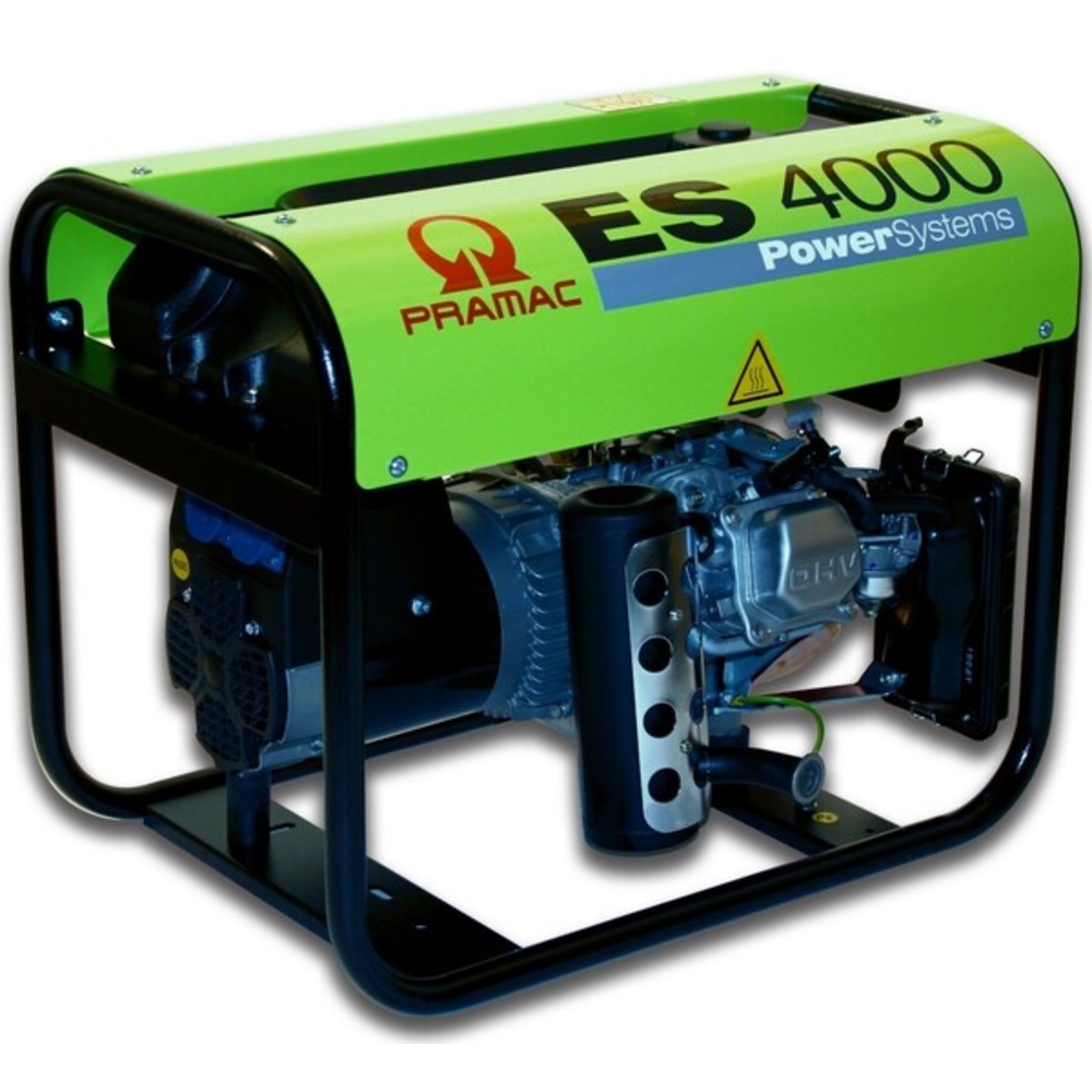Groupe Electrogène ES4000 Honda 3050W Monophasé Autonomie 9,9h 69dB - PRAMAC - PE292SH1000
