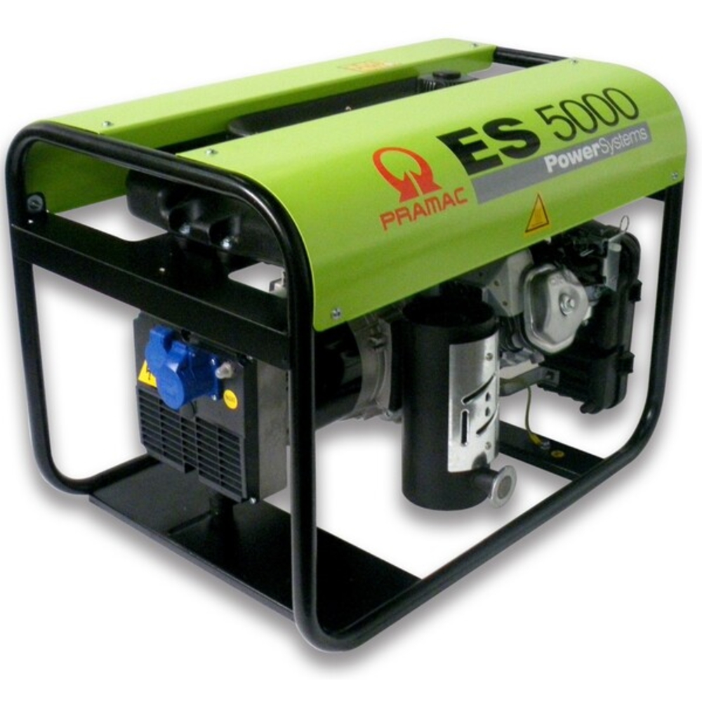 Groupe Electrogène ES5000 Honda 4600W Manuel 71 dB 11L Essence - PRAMAC - PE402SH100M