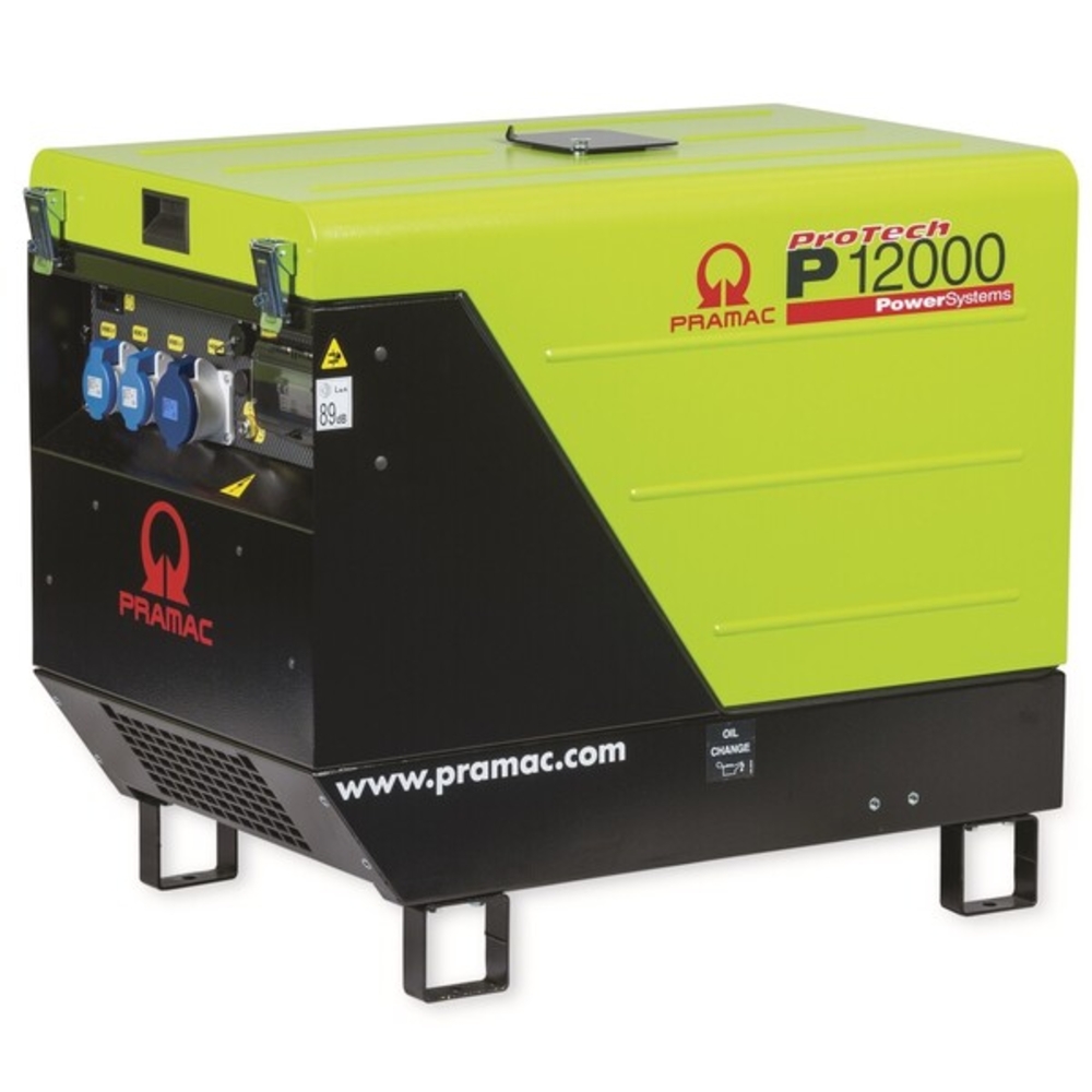 Groupe Électrogène 10690W Honda GX630 - Démarrage Électrique Monophasé - PRAMAC - PF103SH2003