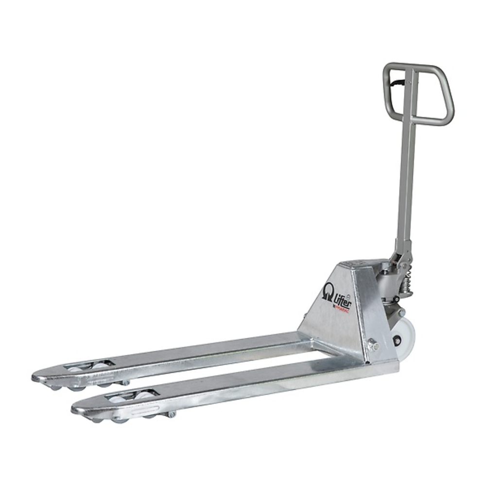 Transpalette manuel galvanisé GS EVO MR 2,5T - Ergonomique, 1220x685mm - PRAMAC - TKB65A0NZZ0