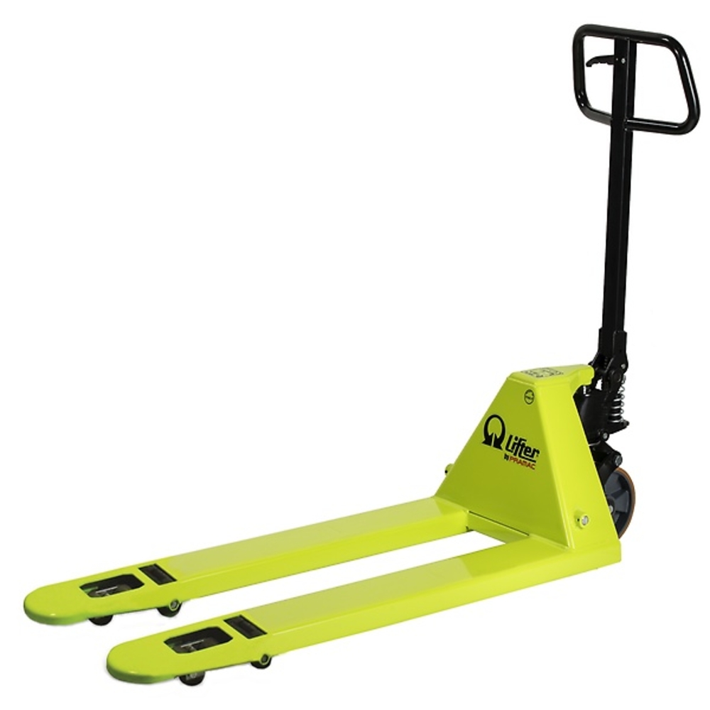 Transpalette Manuel GS EVO Surbaissé 2,5T - Fourches Ergonomiques 1150x525mm - PRAMAC - TNA410AY100