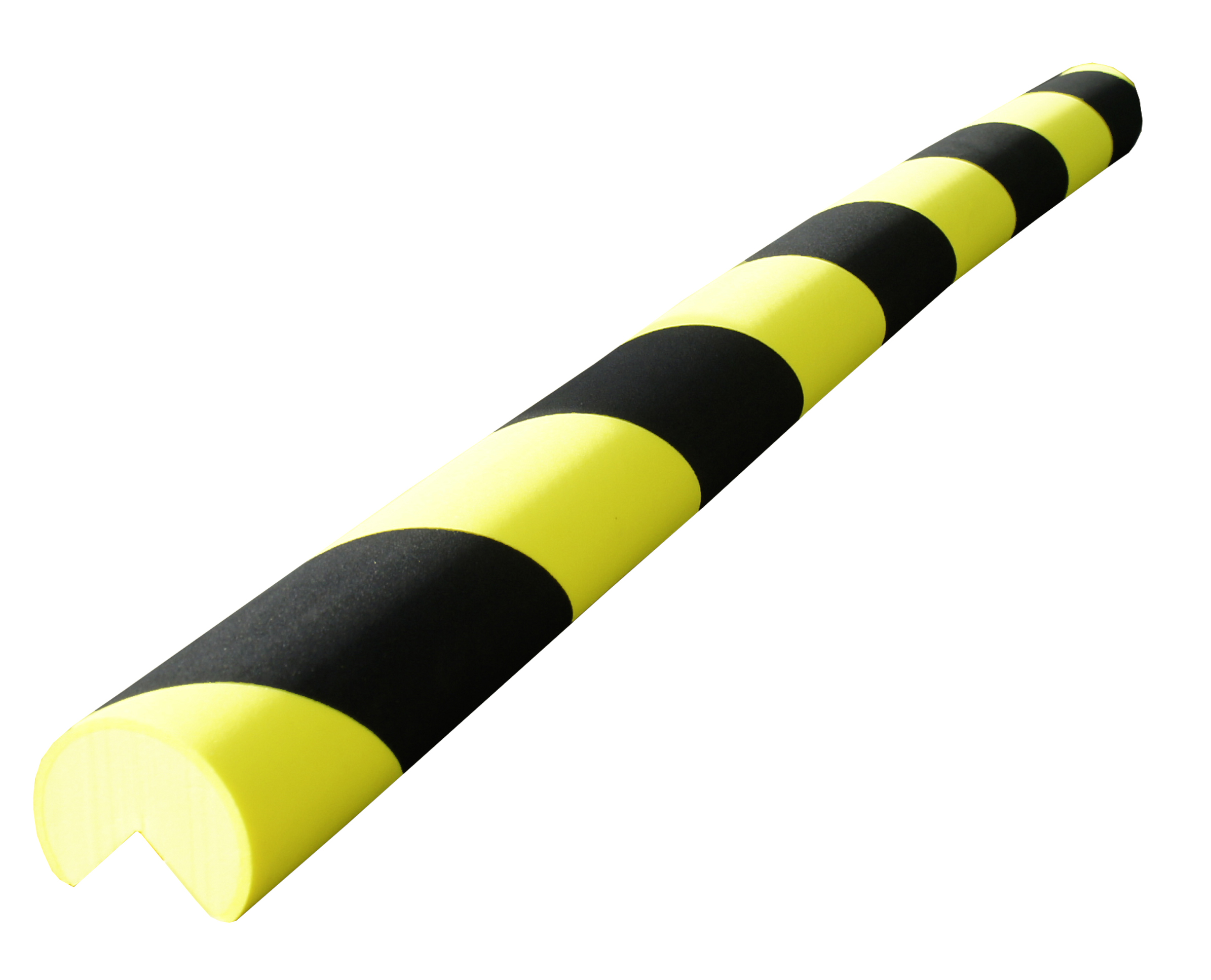 Protection d'angle ouverture 25mm mousse noir/jaune  VISO - PU4025NJ