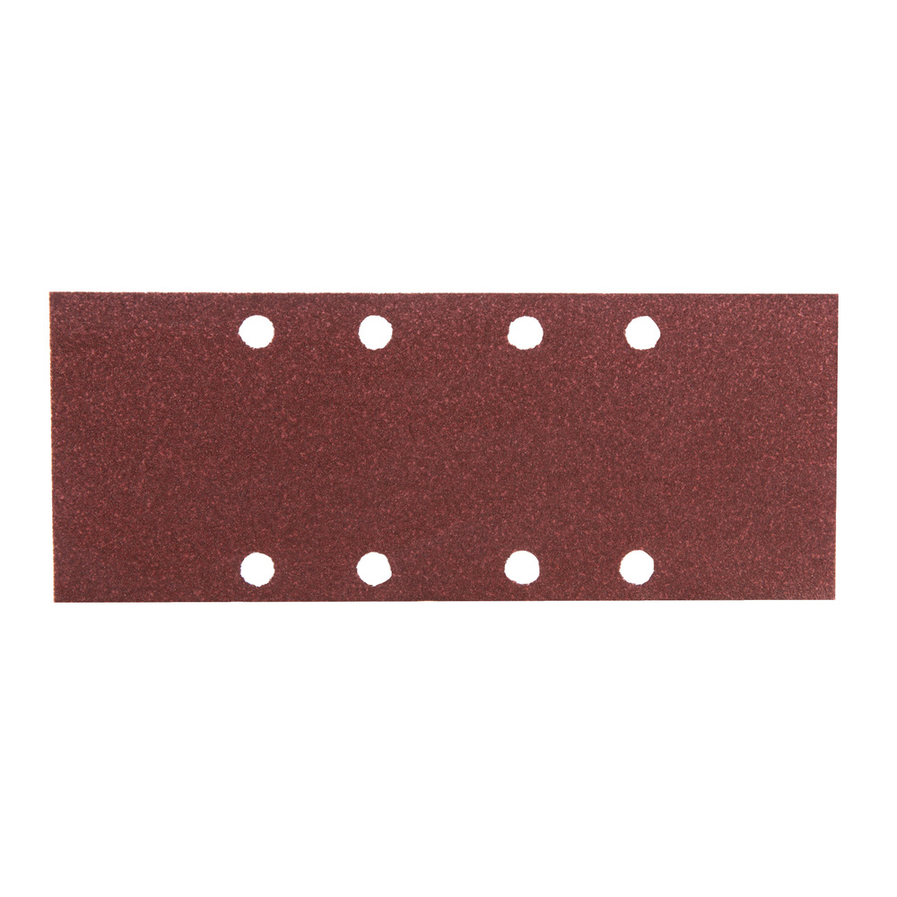 10 FEUILLES RECTANGULAIRES MAKITA ABRASIVES 93X230 MM GRAIN 100 - 4 + 4 TROUS-P318370-100