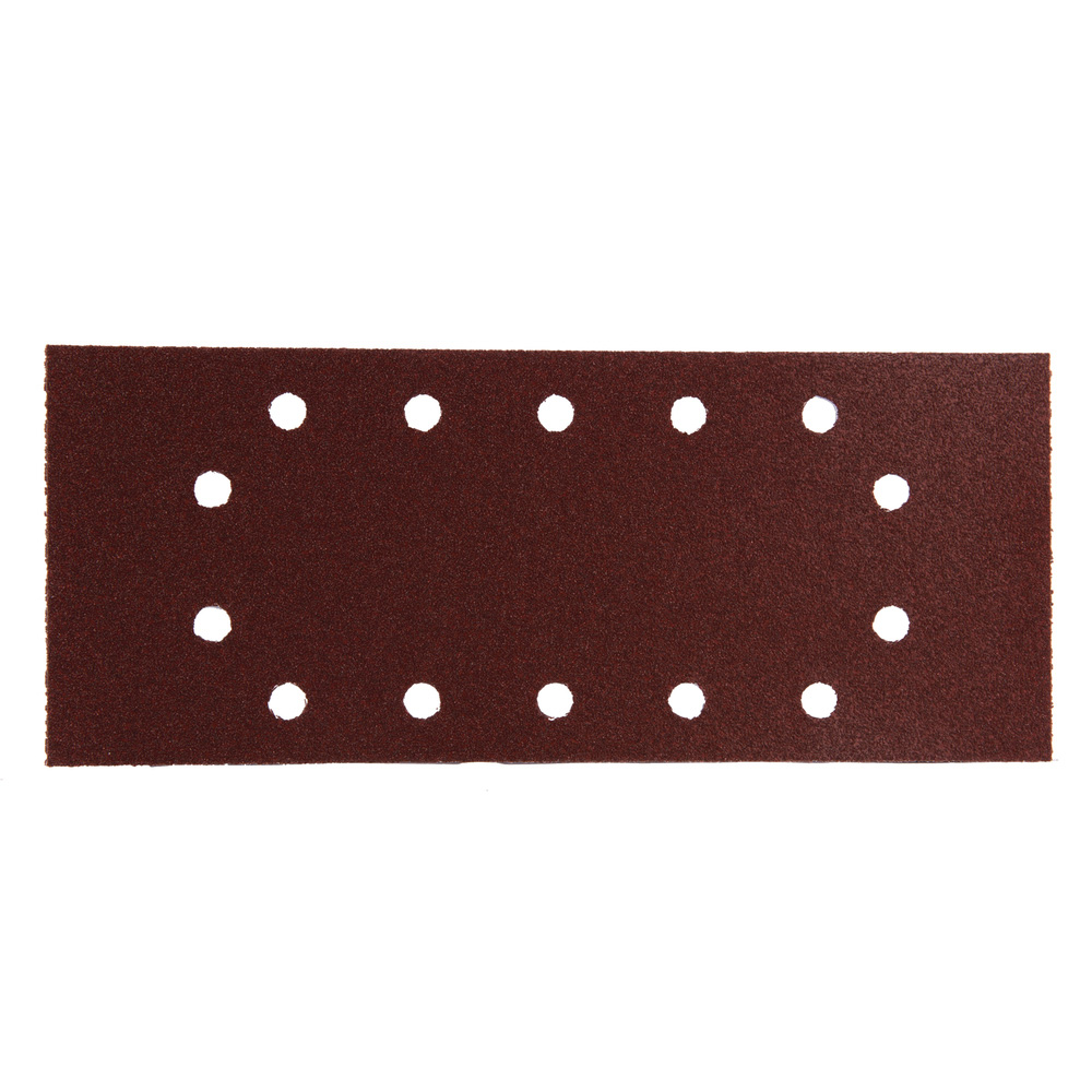 MAKITA-10 Feuilles rectangulaires abrasives 115x280 mm - 5 + 5 + 2 + 2 trous-P330090-80