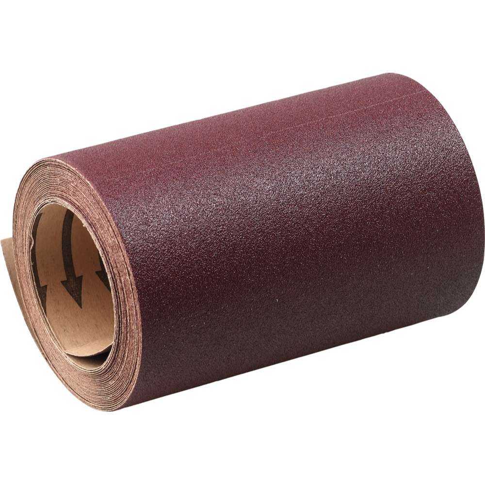 FEUILLES RECTANGULAIRES MAKITA ABRASIVES EN ROULEAU 115 MM X 5M GRAIN 60 -P381020-60