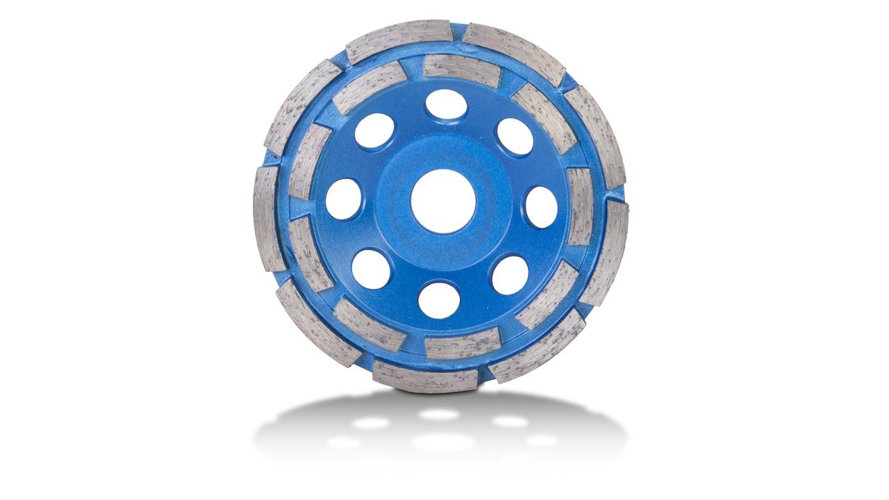 Meule a ebarber beton double couronne 125 RUBI - 5918
