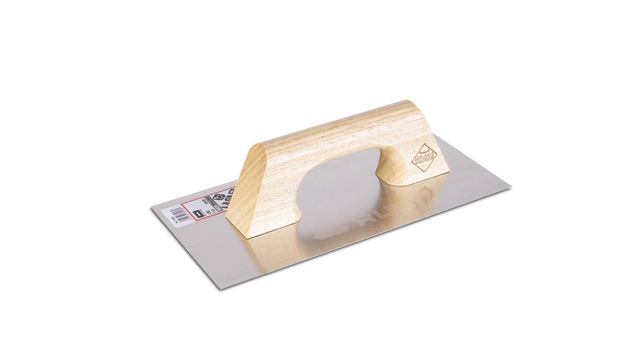 Taloche 30 cm. inox bords aiguisées manche en bis fermé RUBI - 74948