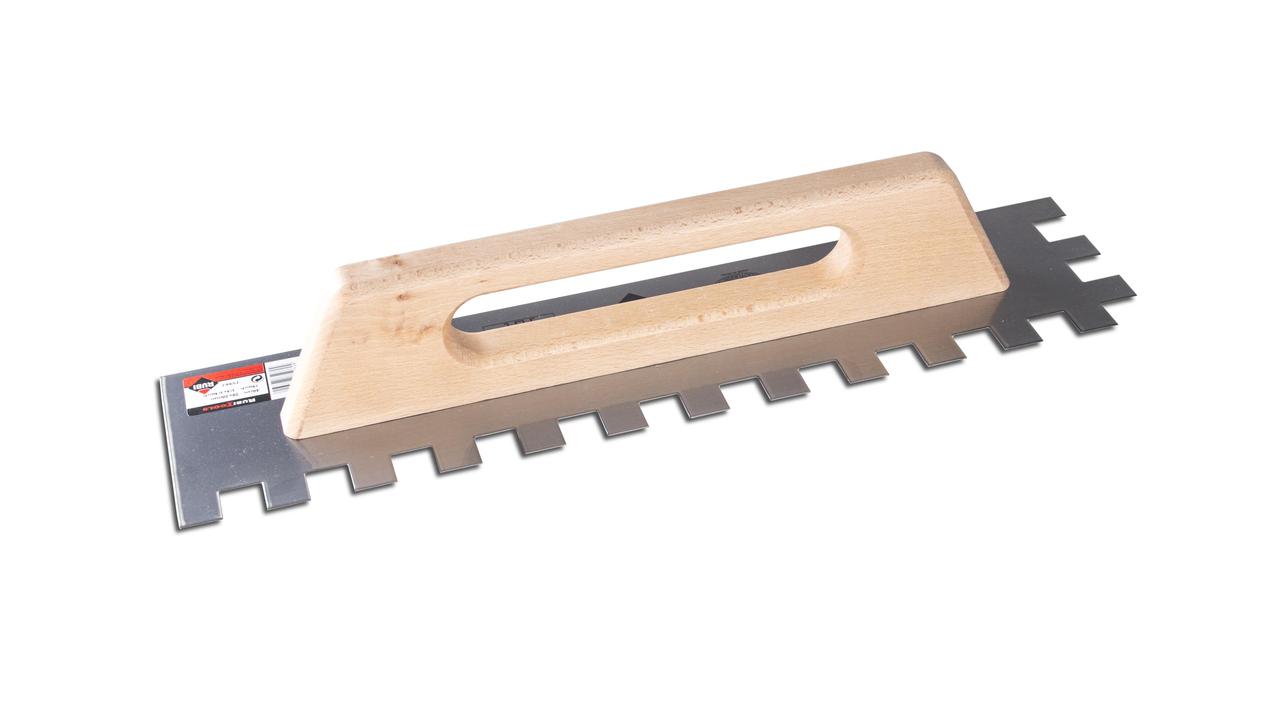 Peigne 48 cm. 20 x 20 manche en bois fermé RUBI - 75962