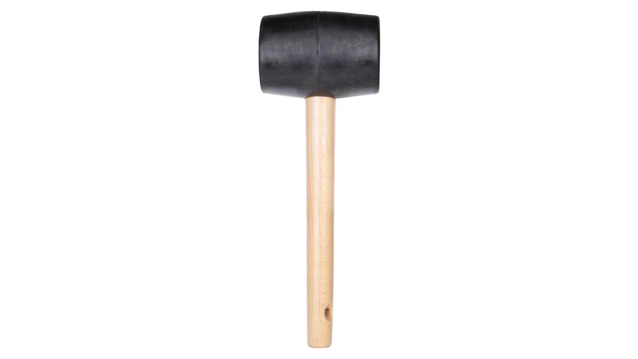 Maillet caoutchouc noir souple 750 gr RUBI - 88553