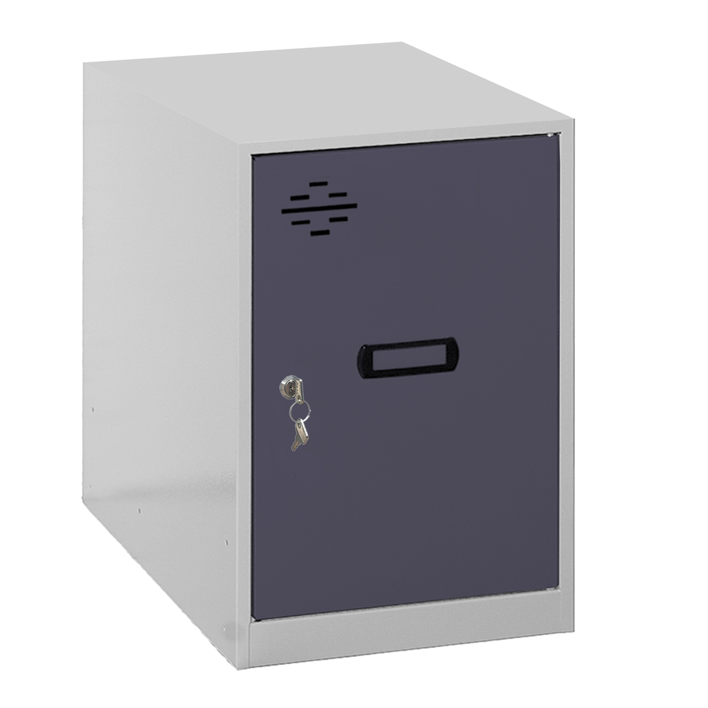 Vestiaire métallique monté 475x300x500 - Gris - SIMON RACK - 8425437108433
