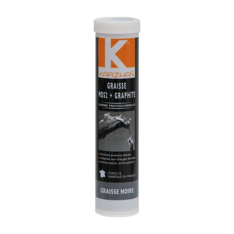 CARTOUCHE DE GRAISSE EXTREME PRESSION NOIRE - KARZHAN - 61928
