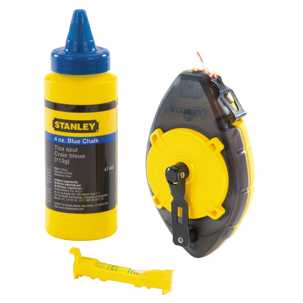 Kit cordeau traceur 30 m Powerwinder - 0-47-465 - STANLEY