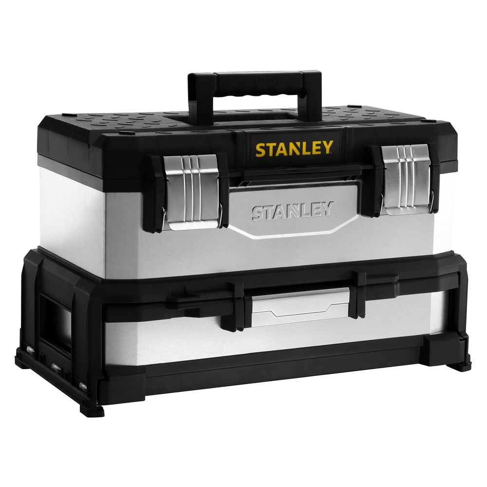 Boite à outils à tiroir bi-matière galvanisée 51 cm - 1-95-830 - STANLEY