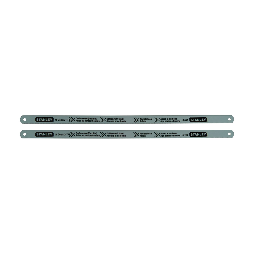 Lames de scie à métaux - 5 lames flexible Lion 10 dents - 2-15-842 - STANLEY