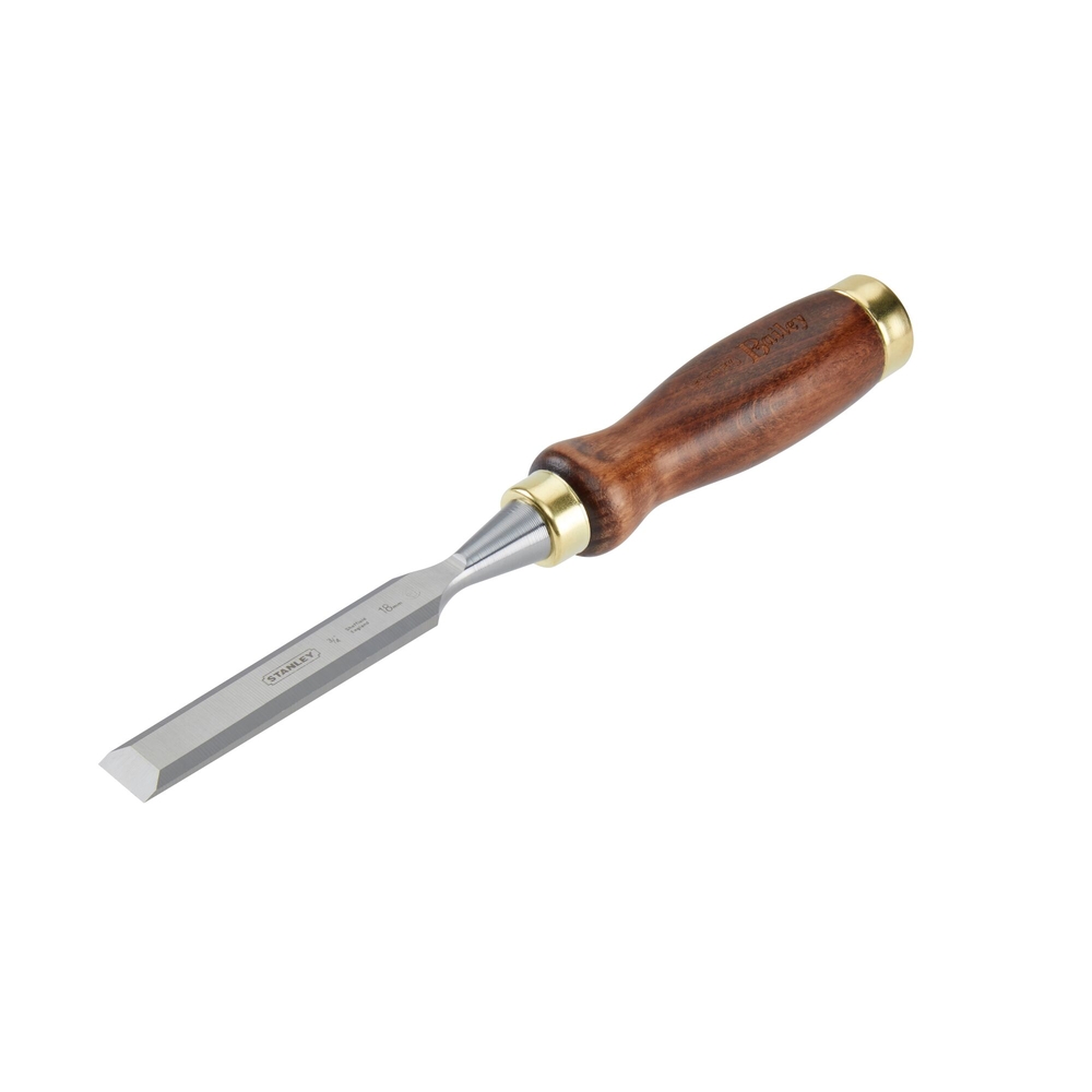 Ciseau à bois manche bois 18 mm - 2-16-389 - STANLEY