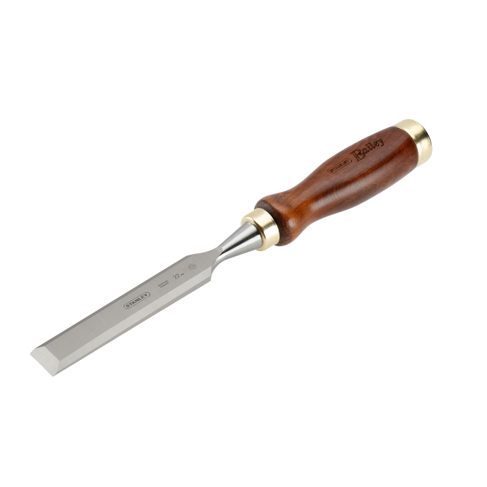 Ciseau à bois manche bois 22 mm - 2-16-391 - STANLEY