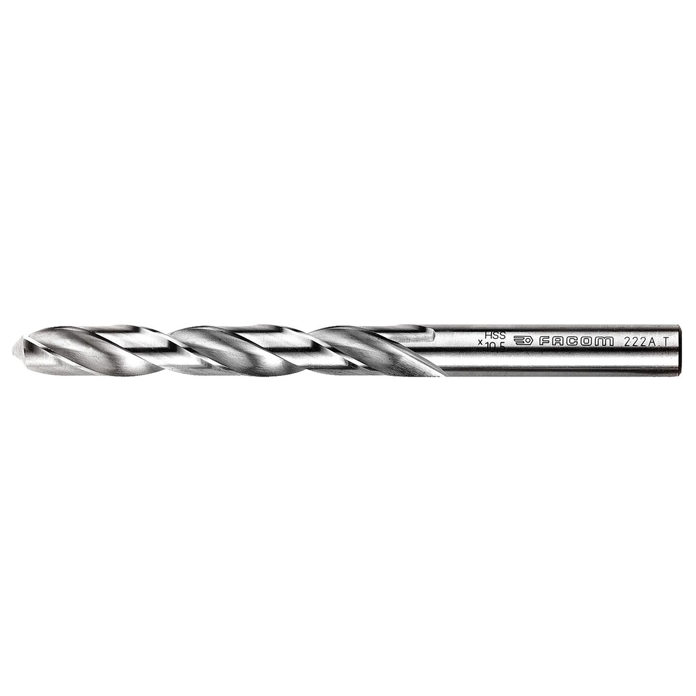 Forets taillés HSS Ø 10 mm - Par 5 - FACOM - 222A.T10