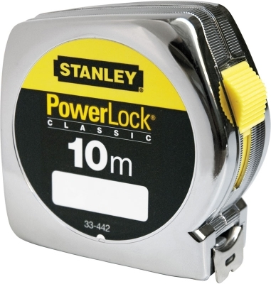 MÈTRE RUBAN STANLEY POWERLOCK ABS 25MM X 10M - 033442