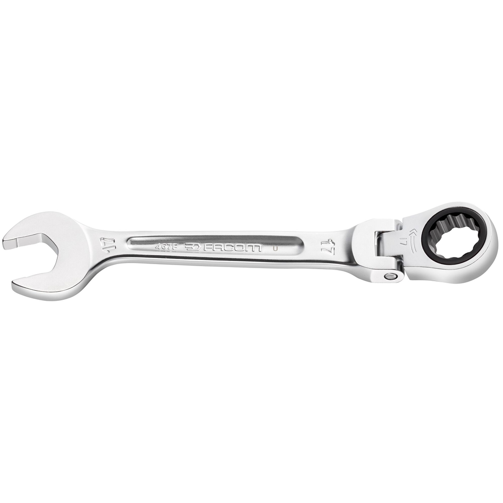 Clé mixte à cliquet articulée métrique 8 mm - Par 5 - FACOM - 467BF.8