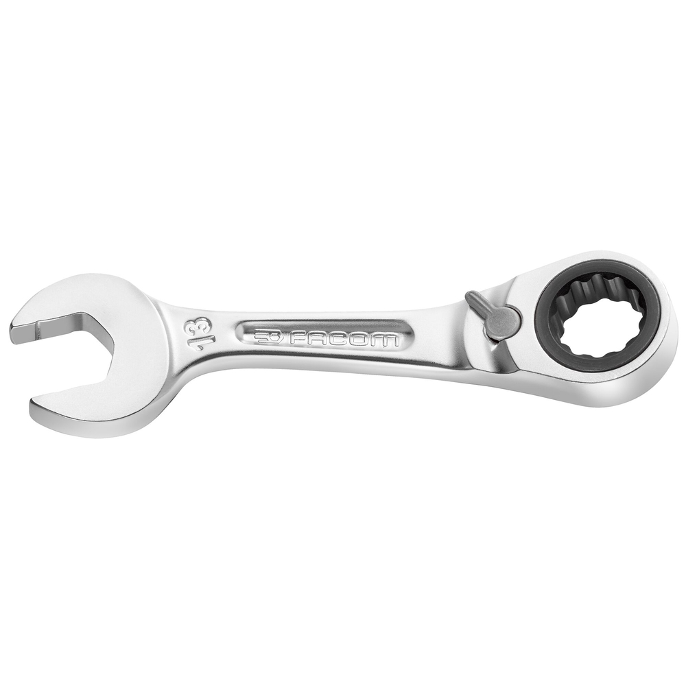 Clé mixte à cliquet courte 12 mm - Par 5 - FACOM - 467BS.12