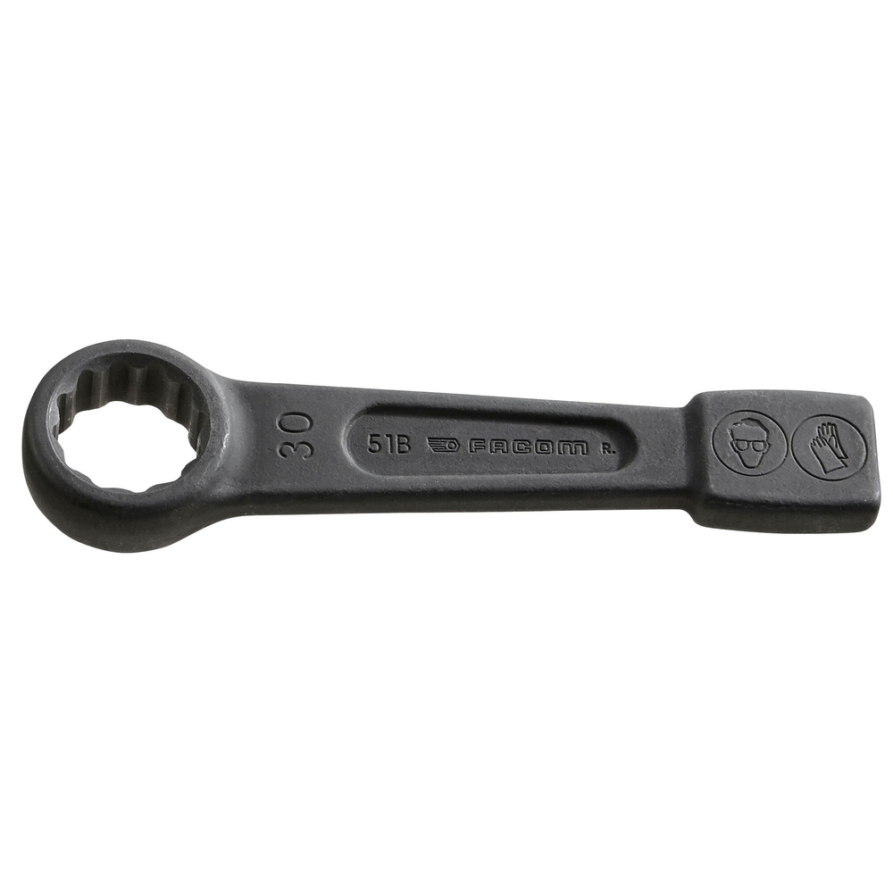 Clé polygonale à frapper métrique 30 mm - FACOM - 51B.30
