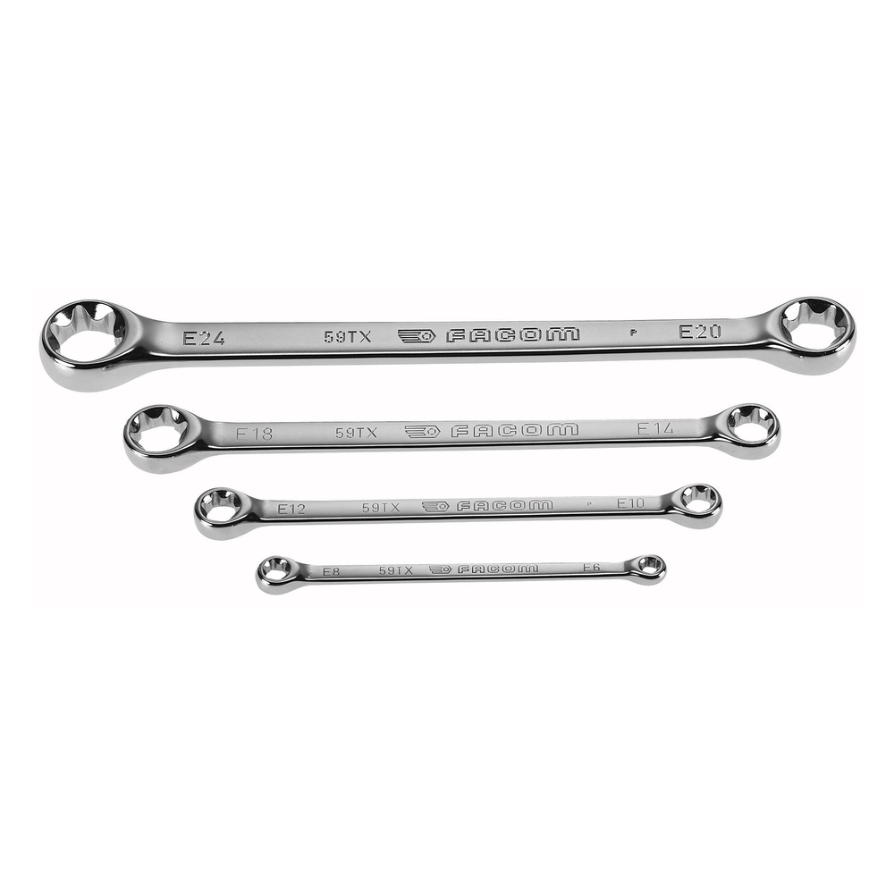 Jeu de clés à oeil torx e6-e24 - FACOM - 59TX.J4