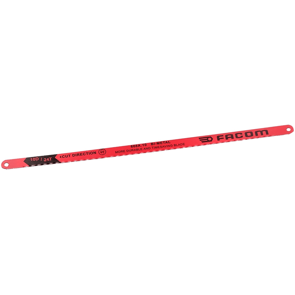 Lame de scie bimetal 8d/cm - Par 10 - FACOM - 668A.8