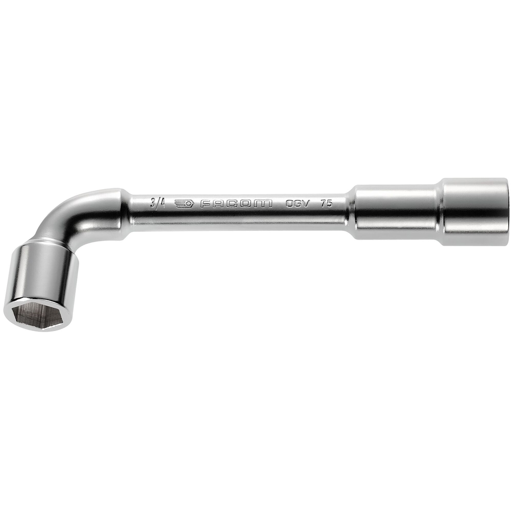Clés à pipe 6x6 pans 11/16' - FACOM - 75.11/16