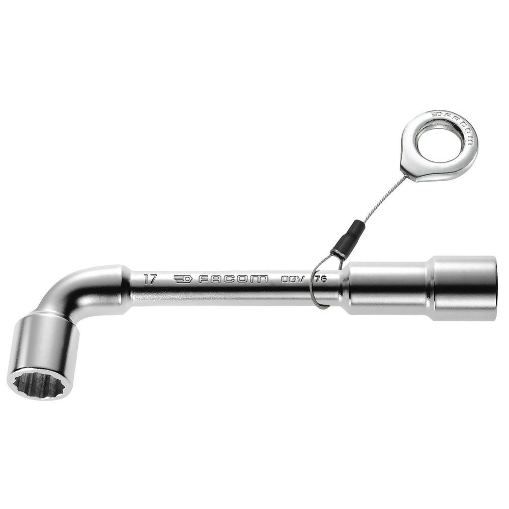 Clés à pipe 6x12 pans 12 mm SLS - FACOM - 76.12SLS