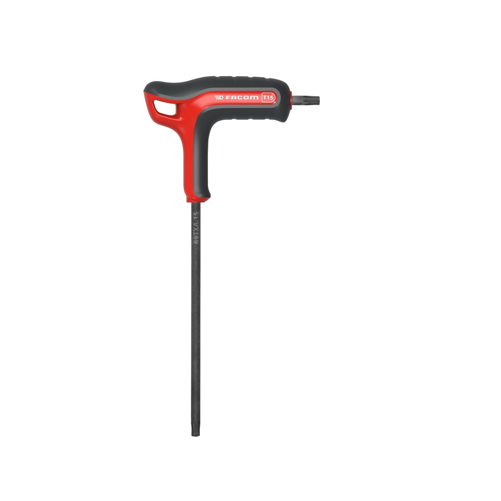 Clé mâle poignée en P TORX 15 mm - Par 5 - FACOM - 89TXA.15