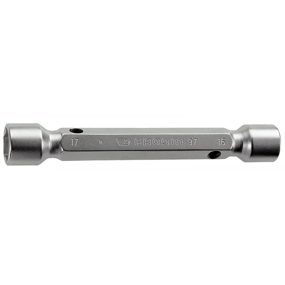 Clé à béquilles doubles forgée métrique 10 x 11 mm - Par 5 - FACOM - 97.10X11