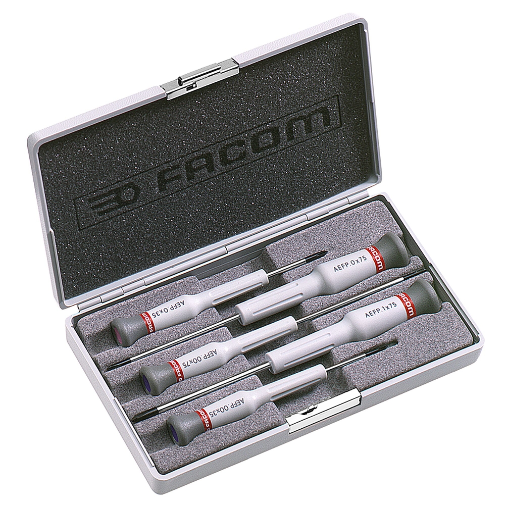 Coffret 5 tournevis phillips - FACOM - AEFP.J1