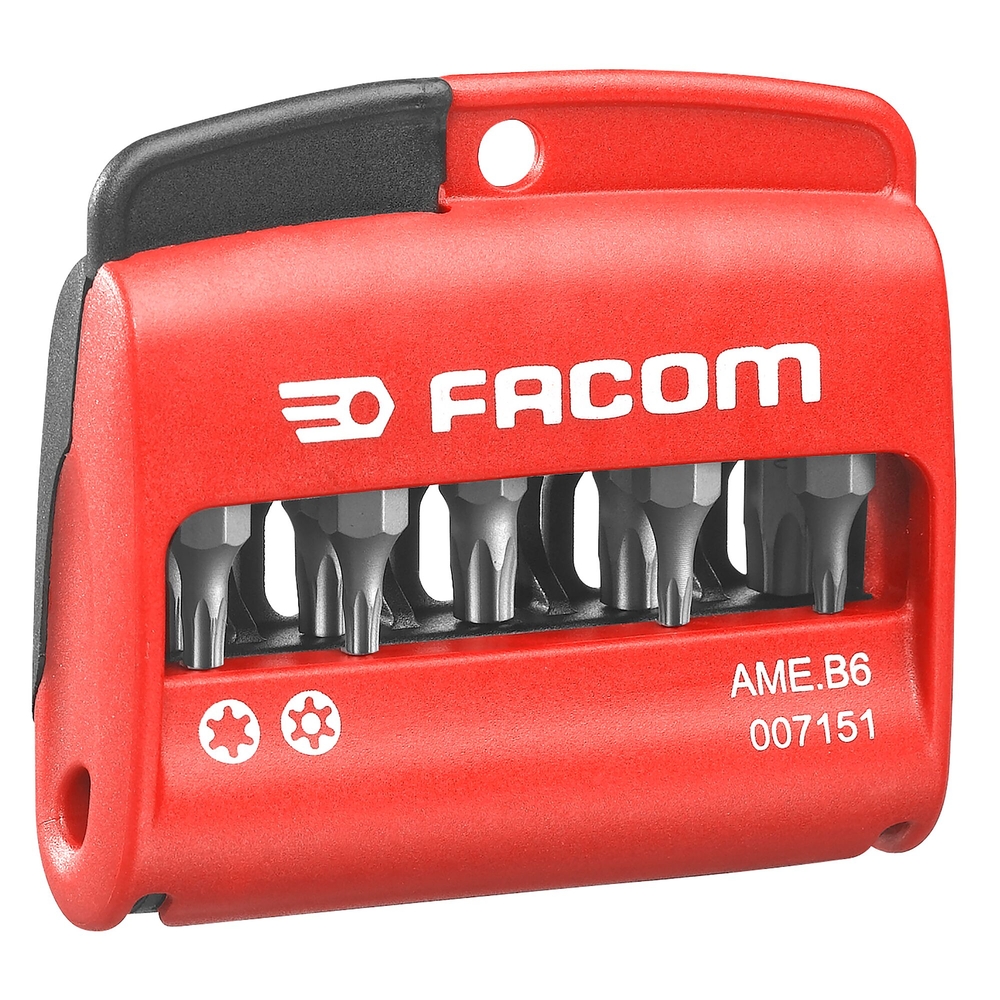 Jeu boite 9 embouts vissage - Par 5 - FACOM - AME.B6