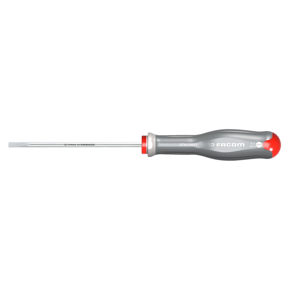 Tournevis PROTWIST inox pour vis à fente 4x100mm - FACOM - AT4X100ST