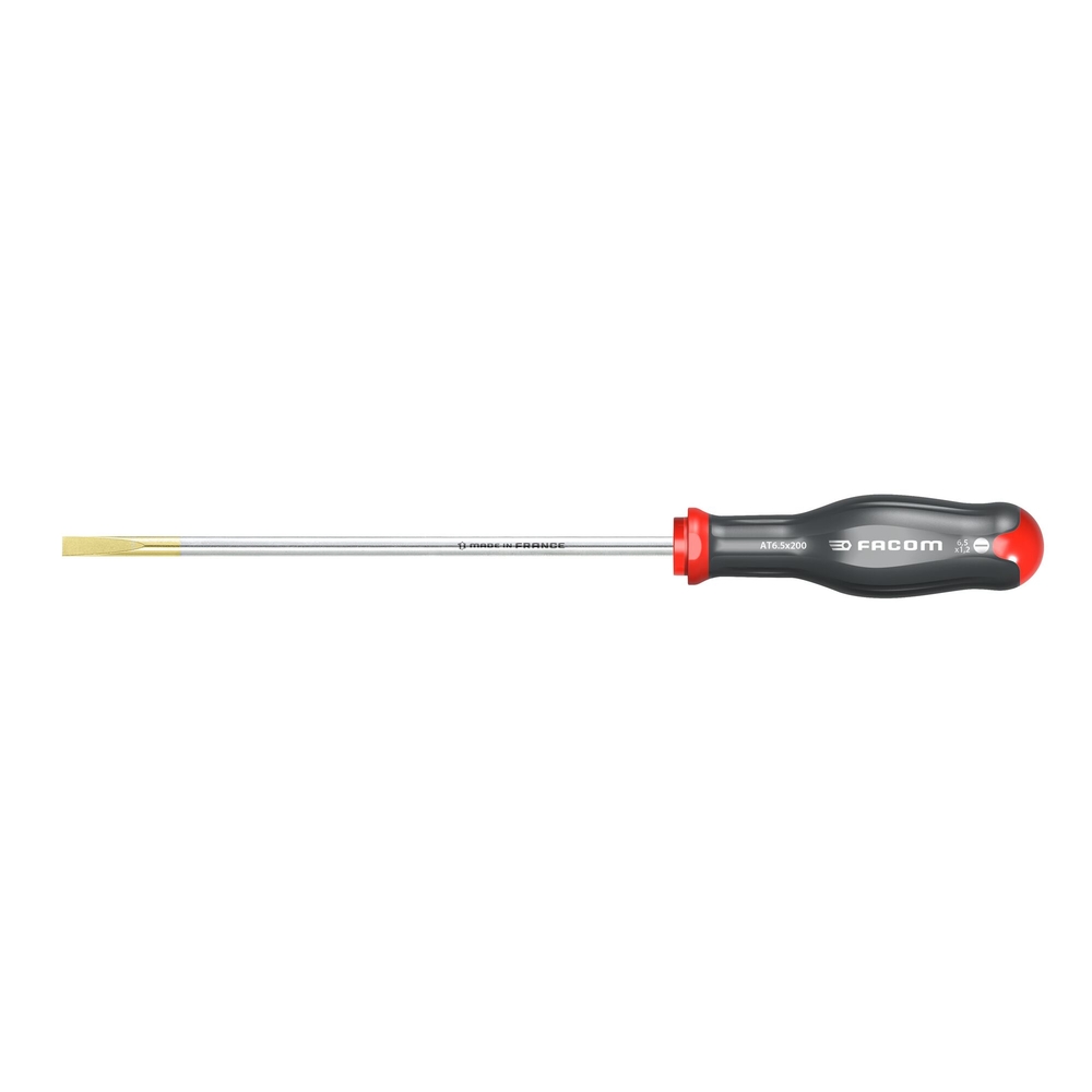 Tournevis PROTWIST pour vis à fente - lame fraisée 4x200mm - FACOM - AT4X200