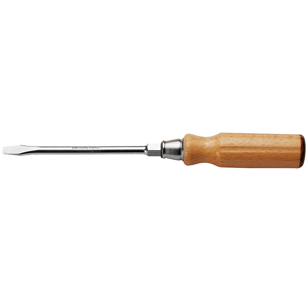 Tournevis pour vis à fente manche en bois 55 x 100 mm - Par 5 - FACOM - ATHH.5.5X100