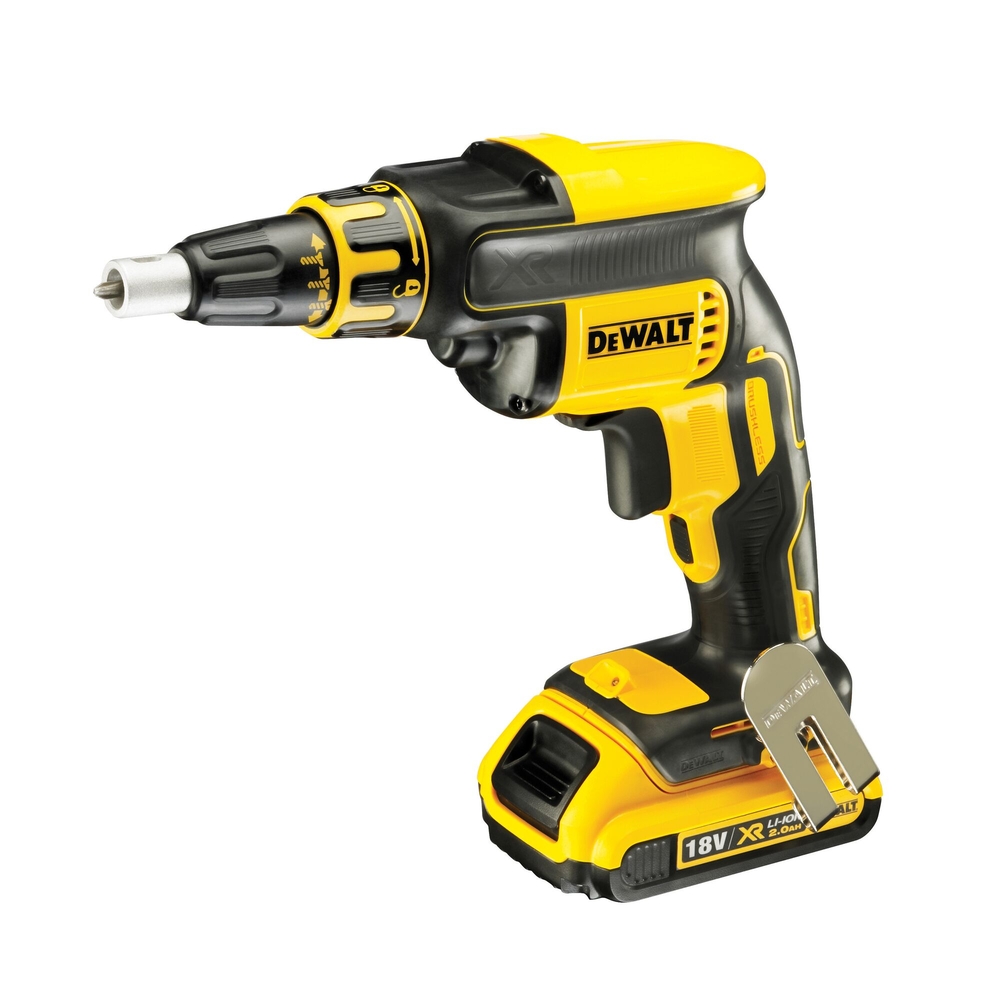Visseuse à plaques de plâtre XR 18 V 2 Ah Li-Ion Brushless - DCF620D2-QW - DEWALT