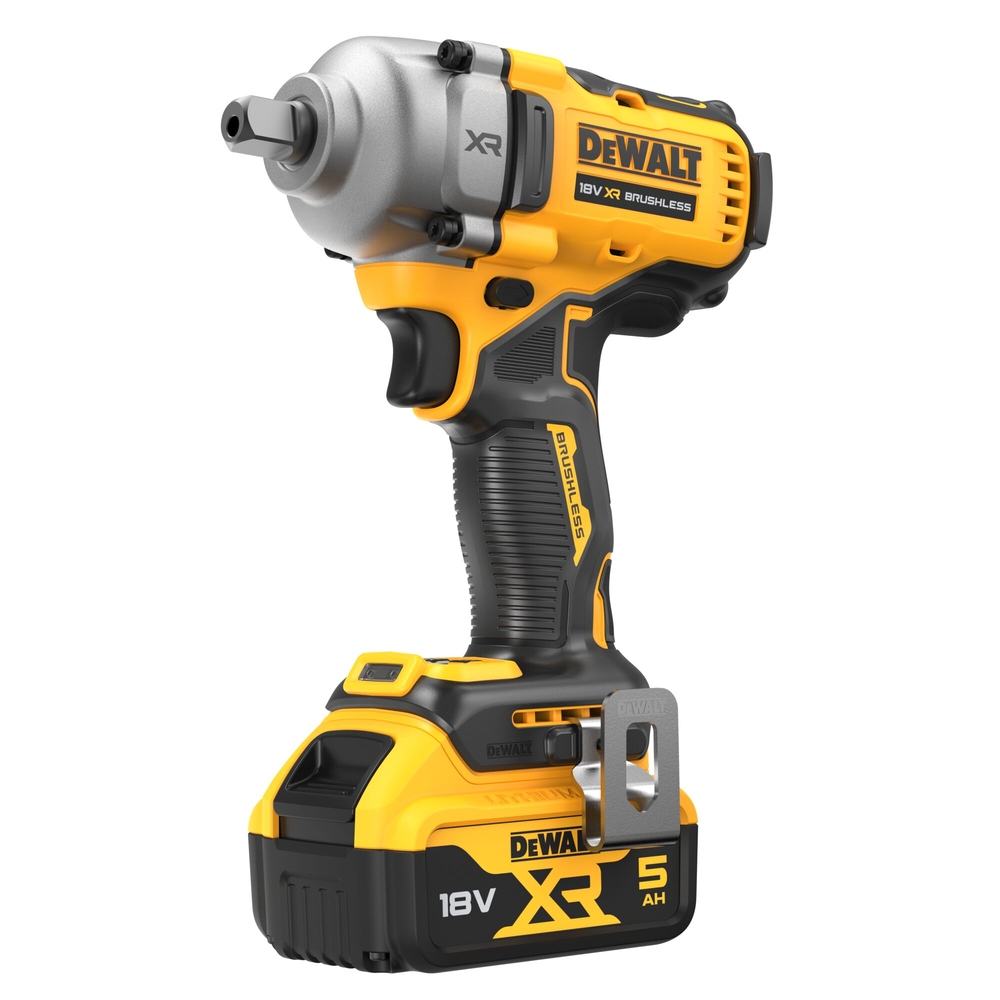Boulonneuse à chocs 1/2‘’ XR 18 V 5 Ah Li-Ion Brushless 812 Nm - DCF892P2T-QW - DEWALT
