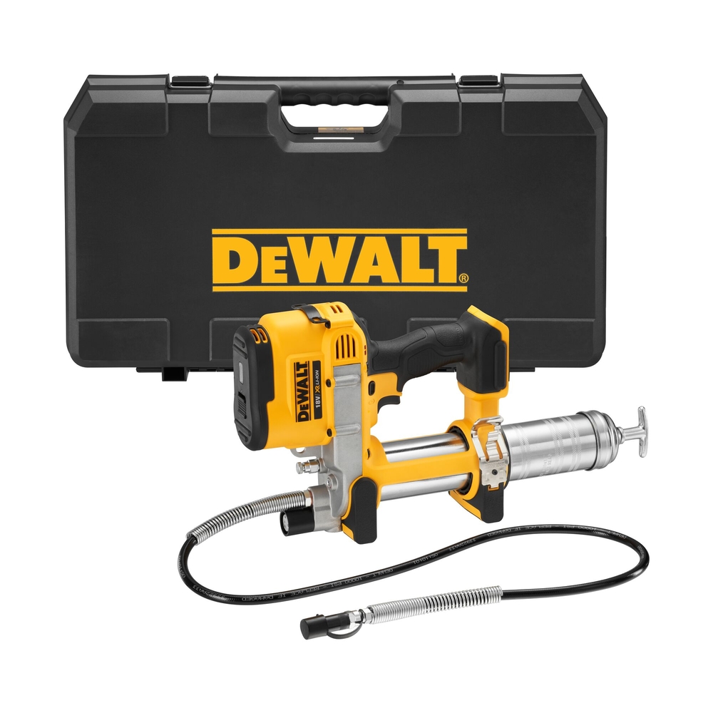 Pompe à graisse XR 18 V - sans batterie ni chargeur, bandoulière, coffret  - DCGG571NK-XJ - DEWALT