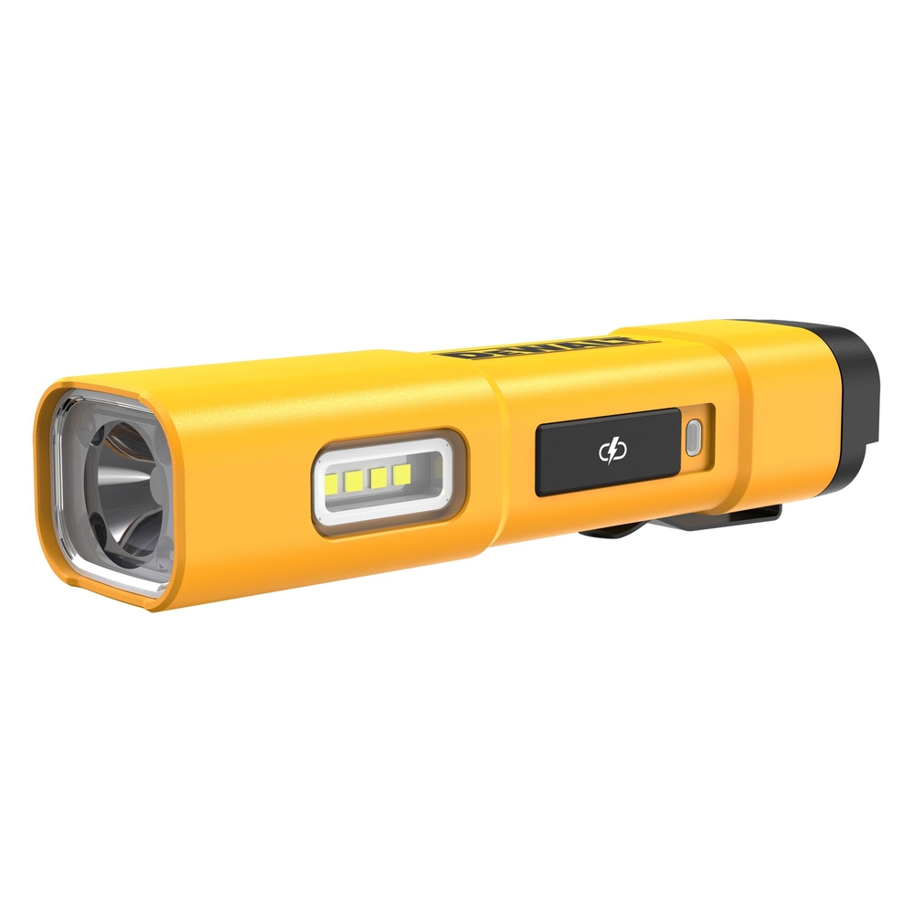 Lampe de poche USB-C - Batterie intégrée Li-Ion 3.6V 3Ah - DCL183-XJ - DEWALT