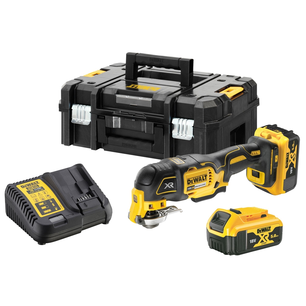 Multi-cutter XR 18 V 5 Ah Li-Ion Brushless - 35 accessoires - DCS356P2-QW - DEWALT