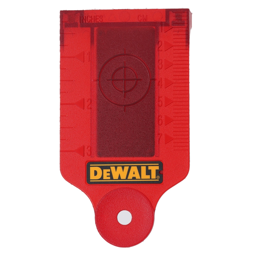 Carte cible avec base magnétique - DE0730-XJ - DEWALT