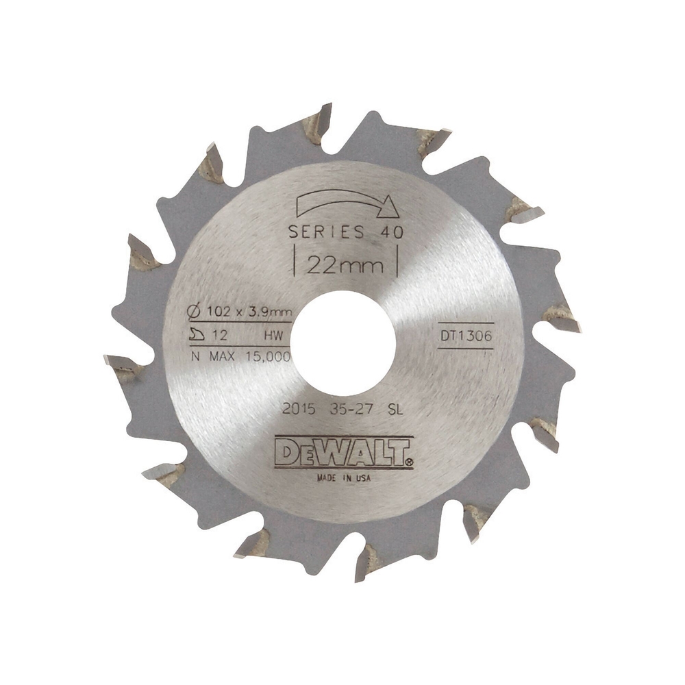 Fraise 102x22 mm pour DW682K-QS - DT1306-QZ - DEWALT