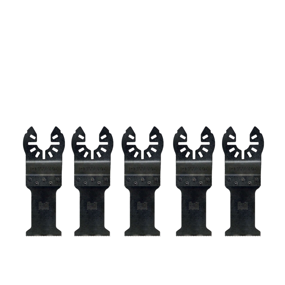 Jeu de 5 lames 30 x 43 mm BiM pour multi-cutter - DT20723-QZ - DEWALT
